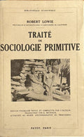 LOWIE (Robert H.). | Traité de sociologie primitive.