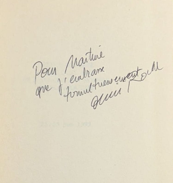 ROCHE (Denis). | Lettre ouverte à quelques amis et à un certain nombre de jean-foutres, 22-25 juin 1995.