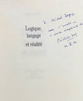 NEF (Frédéric). | Logique, langage et réalité.