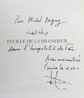 BENNIS (Mohammed). | Feuille de la splendeur.