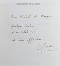 QUEVEDO (Francisco de). | Monuments de la mort. Trente et un sonnets. Traduits de l'espagnol par Claude Esteban.