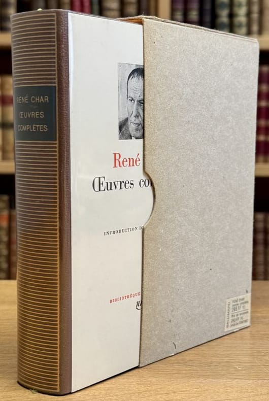 CHAR (René). | Oeuvres complètes.