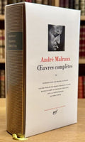 MALRAUX (André) | Oeuvres complètes. Tome II.