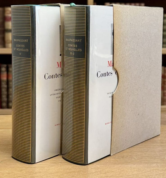 MAUPASSANT (Guy de). | Contes et nouvelles. Tome I et II.