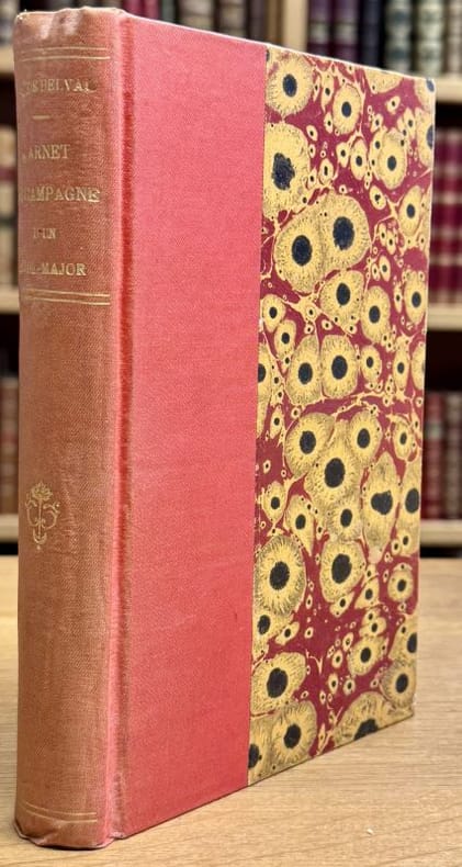 CHALLAN DE BELVAL (Dr Albert). | Carnet de campagne d'un aide-major : 15 juillet 1870 au 1er mars 1871.