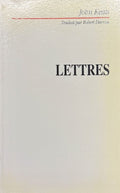 KEATS (John). | Lettres. Traduites par Robert Davreu. Préface de Claude Mouchard.