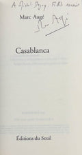 AUGE (Marc). | Casablanca.