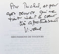 FORRESTER (Viviane). | Mes passions de toujours : Van Gogh, Proust, Woolf, etc.