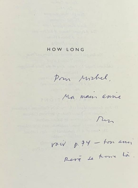 PADGETT (Ron). | How Long.