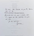BARTHES (Roland) SAMOYAULT (Tiphaine). | Roland Barthes.