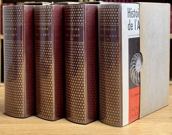 DEVAMBEZ (Pierre), BABELON (J.), DORIVAL (Bernard). | Histoire de l'art. Tomes I à IV (complet).
