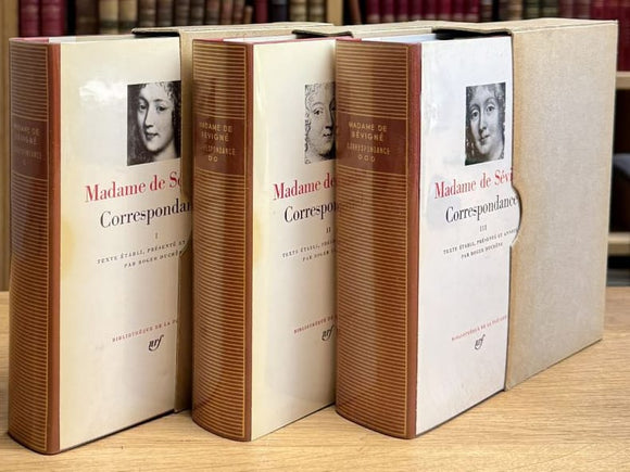 SEVIGNE (Madame de). | Correspondance. Tome I (mars 1646 - juillet 1645). Tome II (Juillet 1675 - Septembre 1680). Tome III (septembre 1680 - avril 1696). Complet.