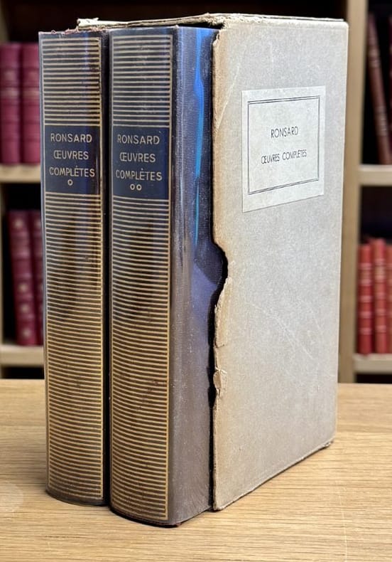 RONSARD. | Oeuvres complètes. Tome I et II.
