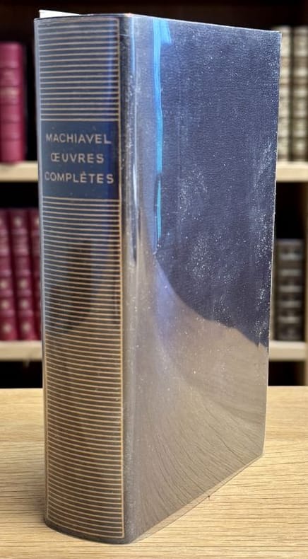 MACHIAVEL. | Oeuvres complètes.