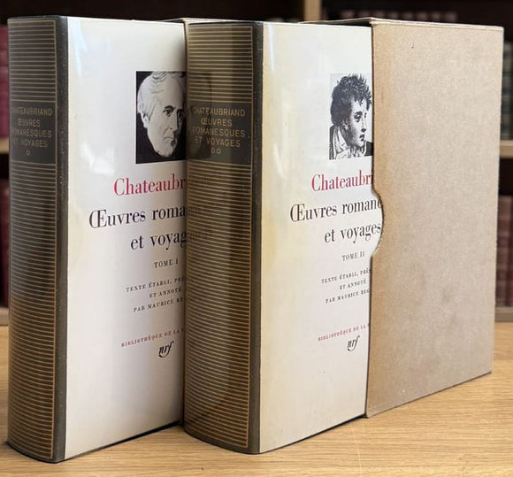 CHATEAUBRIAND (F.-R. de). | Oeuvres romanesques et voyages.