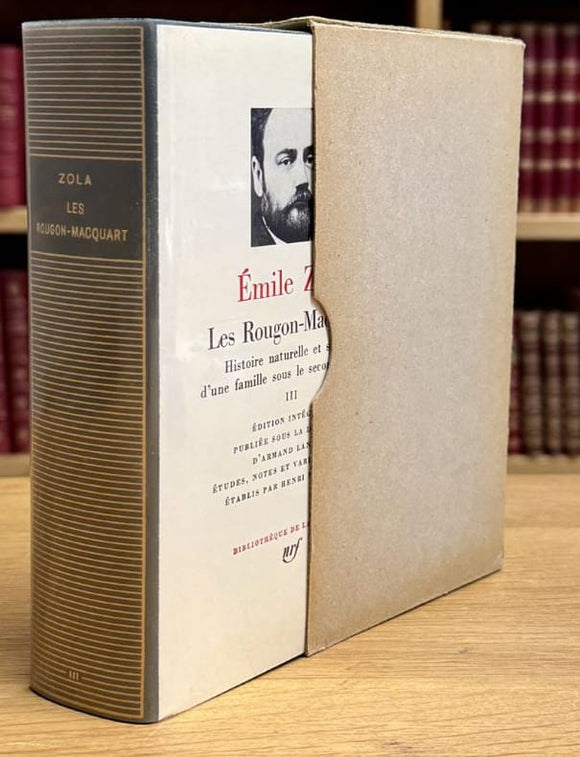 ZOLA (Emile). | Les Rougon-Macquart. Tome 3 : Pot-Bouille, Au bonheur des dames, La joie de vivre, Germinal.
