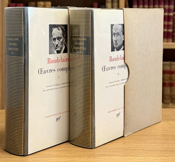 BAUDELAIRE (Charles). | Oeuvres complètes, tomes I et II.