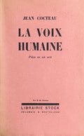 COCTEAU (Jean). | La voix humaine. Pièce en un acte.