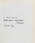 ROY (Claude). | Clefs pour l'Amérique.