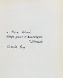 ROY (Claude). | Clefs pour l'Amérique.