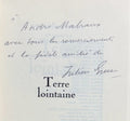 GREEN (Julien). | Terre lointaine.