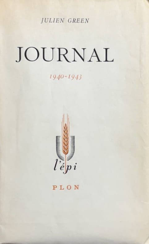 GREEN (Julien). | Journal, tome 3 : 1940-1943.