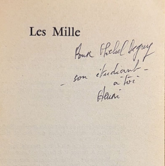 DELUY (Henri). | Les Mille.