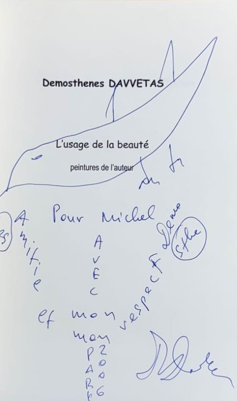 DAVVETAS (Démosthènes). | L'usage de la beauté.