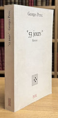 PEREC (Georges). | 53 jours. Roman.