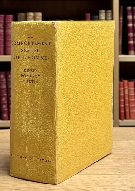 KINSEY (Alfred C.). | Le Comportement sexuel de l'homme.