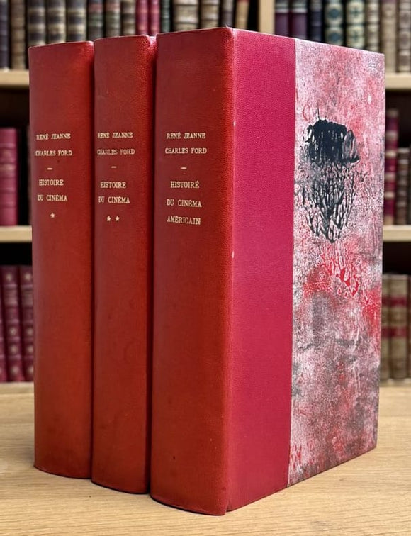 JEANNE (René), FORD (Charles). | Histoire encyclopédique du cinéma. I : Le cinéma français (1895-1929). II : Le cinéma muet... (1895-1929). III : Le cinéma américain (1895-1945).