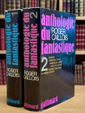 CAILLOIS (Roger). | Anthologie du fantastique. Tome I : Angleterre, Irlande, Amérique du Nord, Allemagne, Flandres. Tome II : France, Espagne, Italie, Amérique latine, Haïti, Pologne, Russie, Finlande, Extrème-Orient.