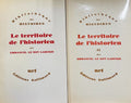 LE ROY LADURIE (Emmanuel). | Le territoire de l'historien, tomes I et II.