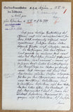 FALKENHAYN (Erich von). | Rapport autographe signé du 18 novembre 1914, adressée à Paul von Hindenburg, commandant en chef du front de l'Est.