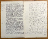 FALKENHAYN (Erich von). | Rapport autographe signé du 18 novembre 1914, adressée à Paul von Hindenburg, commandant en chef du front de l'Est.