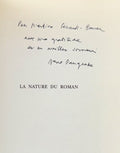 BOURGEADE (Pierre). | La nature du roman.