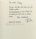 ROSENTHAL (Olivia). | Dans le temps.
