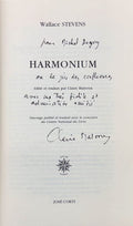 STEVENS (Wallace). | Harmonium.