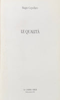 CEPOLLARO (Biagio). | Le Qualità.