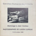 COCTEAU (Jean) CLERGUE (Lucien). | Hommage à Jean Cocteau. Photographies de Lucien Clergue. Garches, Domaine des 4 Vents, 13-30 octobre 1983.