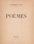 POZZI (Cathernie). | Poèmes.