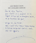 COUPRY (François). | Les trois coups du cavalier chinois.