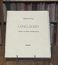 JEAN (Raymond). | Lignes, signes.