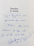 VOUTSINAS (Andréas). | Derrière le miroir. Entretiens avec Louis Stéphane Ulysse.