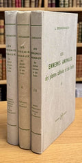 BONNEMAISON (Lucien). | Les ennemis animaux des plantes cultivées et des forêts. Tomes I (Nématodes, gastéropodes, myriapodes...), II (Coléoptères et lépidoptères) et III (Diptères, hyménoptères, tableaux de détermination).