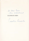 LAMARCHE (Caroline). | Le Jour du chien. Roman.