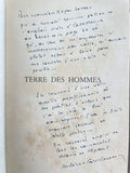 SAINT EXUPERY (Antoine de). | Terre des hommes.