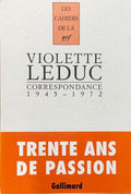LEDUC (Violette). | Correspondance (1945-1972).
