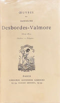 DESBORDES-VALMORE (Marceline). | Oeuvres poétiques, 1819-1833 : Idylles - Elégies.