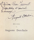 DORCHAIN (Auguste). | Poésies, 1881-1894 : La jeunesse pensive - Vers la lumière - Poésies diverses.